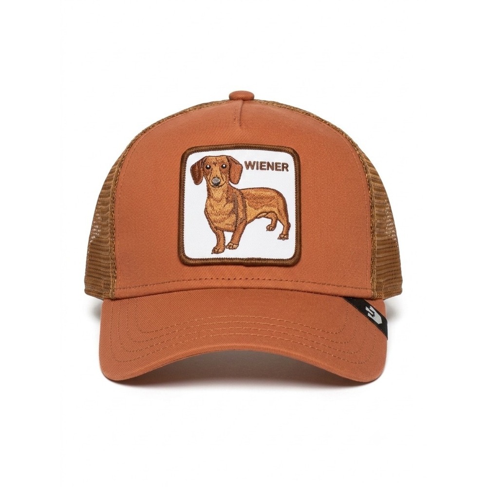 Goorin Animal Farm Trucker Baseball Hat Cap Dachshund Wiener Dog Dawg Dachshund